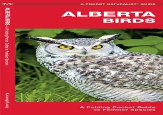 Alberta-Birds-A-Folding-Pocket-Guide-to-Familiar-Species-Wildlife-and-Nature-Identification