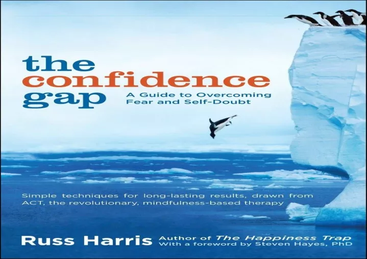 the confidence gap a guide to overcoming fear