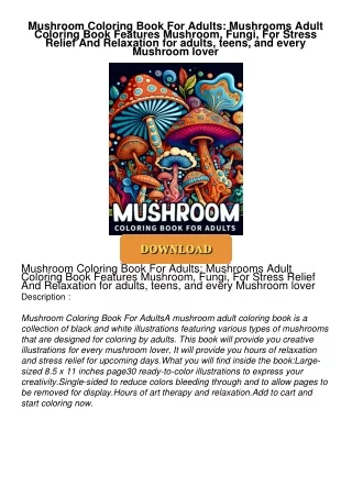 Mushroom-Coloring-Book-For-Adults-Mushrooms-Adult-Coloring-Book-Features-Mushroom-Fungi-For-Stress-Relief-And-Relaxation