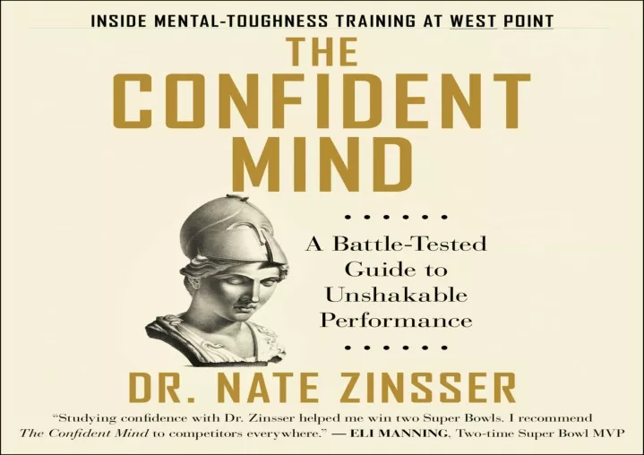 the confident mind a battle tested guide