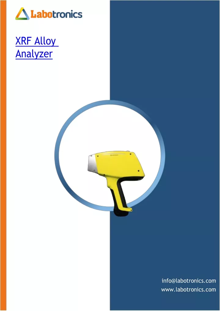 xrf alloy analyzer