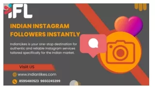 Indian Instagram Followers Instantly - IndianLikes