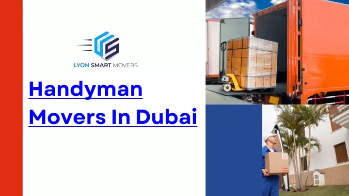 handyman movers in dubai