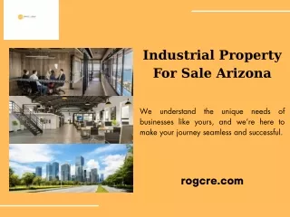 Industrial Property For Sale Arizona