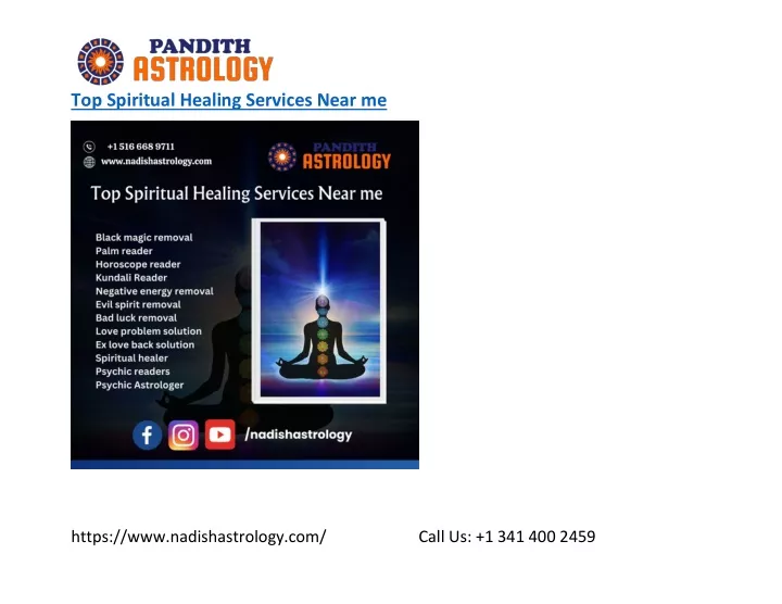 top spiritual healing services near me