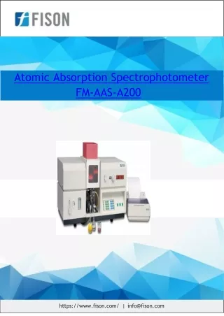 Atomic-Absorption-Spectrophotometer-FM-AAS-A200