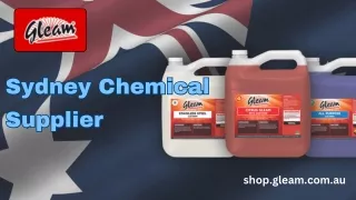 Sydney Chemical Supplier