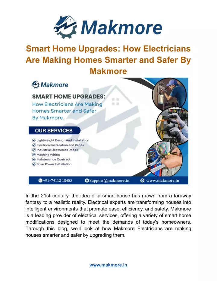 smart home upgrades how electricians are making