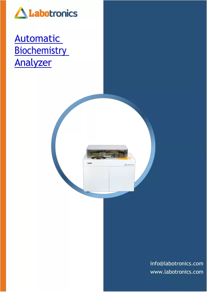 automatic biochemistry analyzer