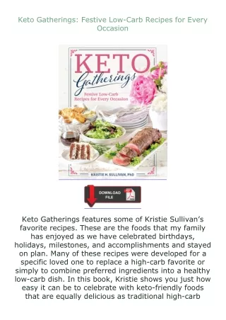 Keto-Gatherings-Festive-LowCarb-Recipes-for-Every-Occasion