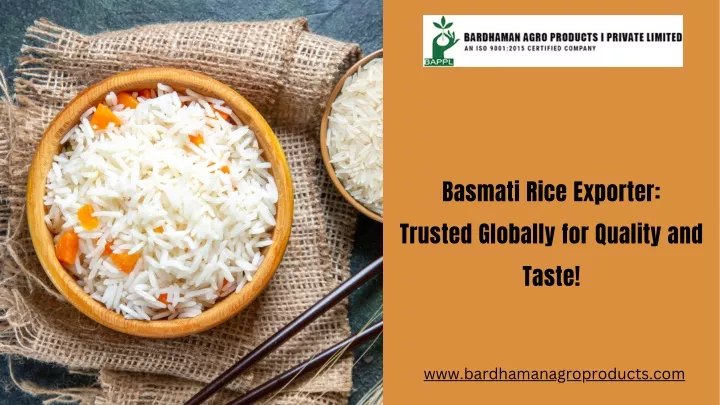 basmati rice exporter trusted globally
