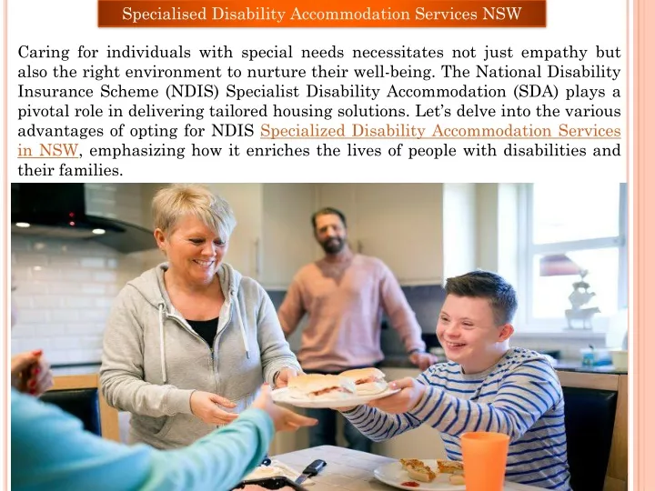 specialised disability accommodation services nsw