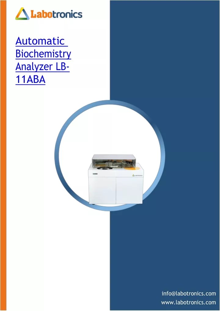 automatic biochemistry analyzer lb 11aba