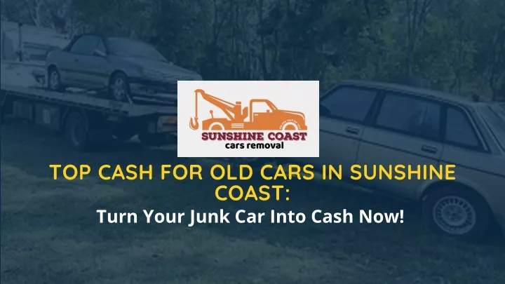 top cash for old cars in sunshine coast turn your