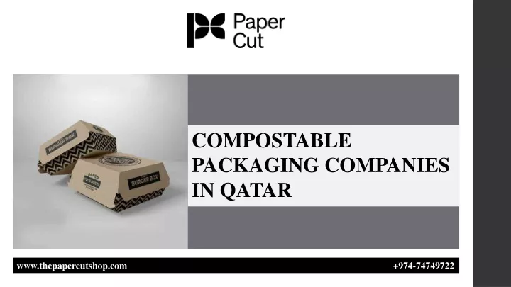 compostable packaging companies in qatar