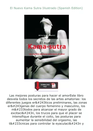 [PDF]❤READ⚡ El Nuevo Kama Sutra Iilustrado (Spanish Edition)