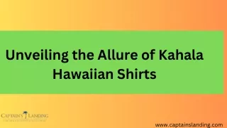 Kahala Hawaiian Shirt