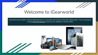 Buy Online Bluetooth Keyboard At iGearworld