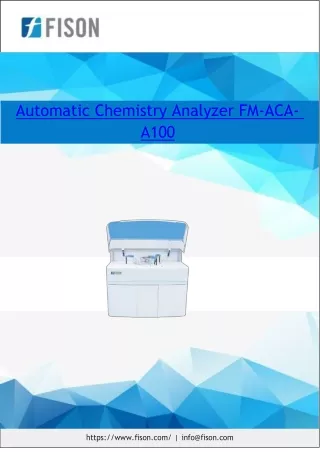 Automatic-Chemistry-Analyzer-FM-ACA-A100