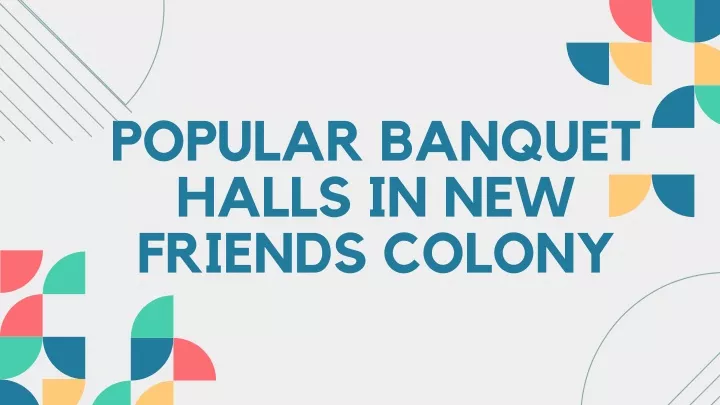 popular banquet halls in new friends colony