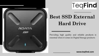 Best SSD External Hard Drive