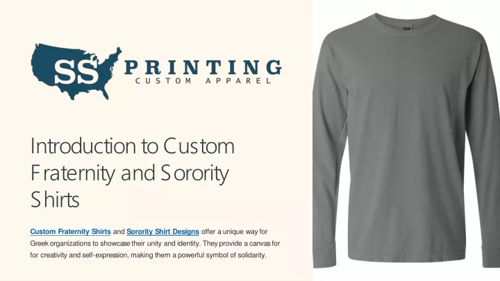 introduction to custom fraternity and sorority