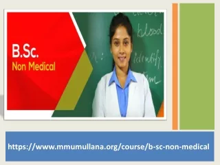 https www mmumullana org course b sc non medical