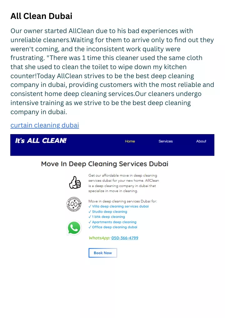 all clean dubai