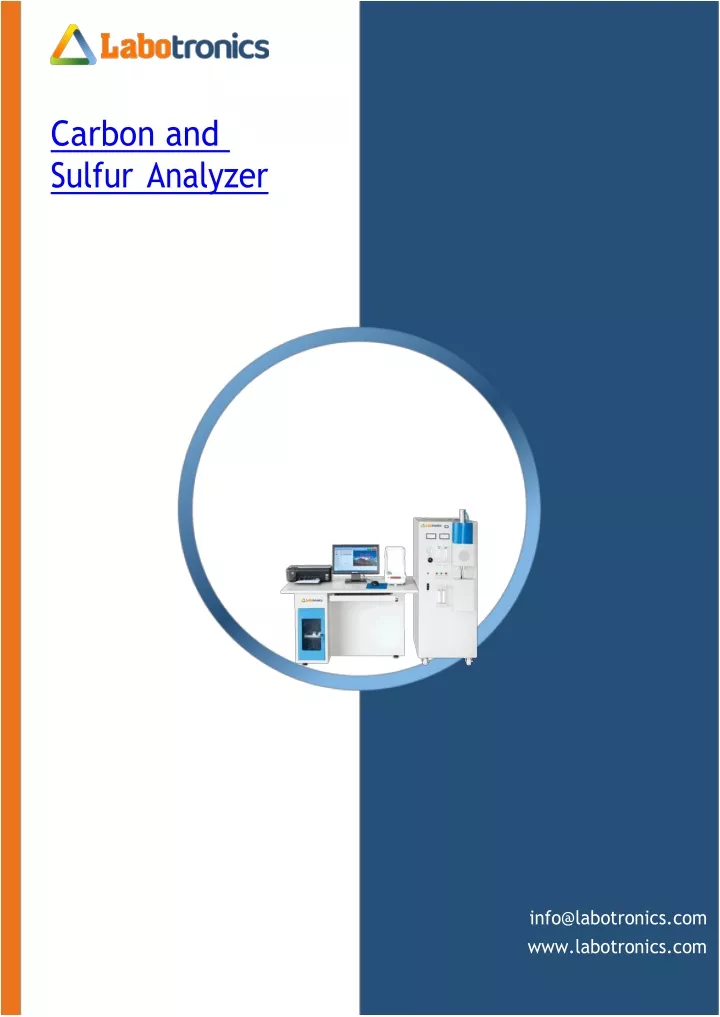 carbon and sulfur analyzer