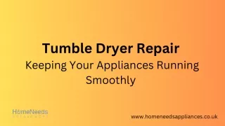 Tumble Dryer Repair