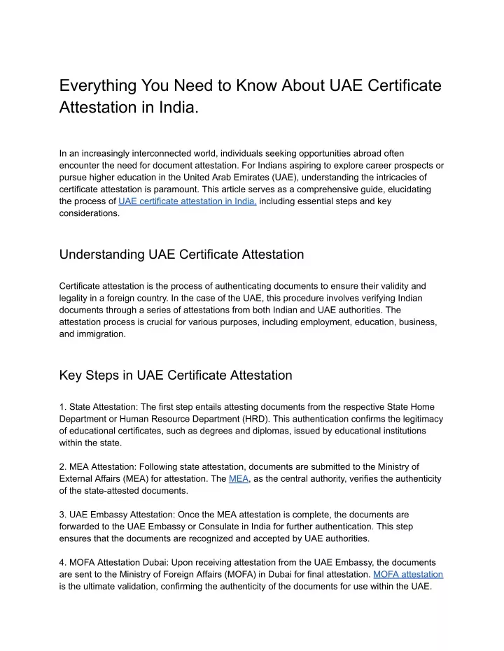 everything you need to know about uae certificate