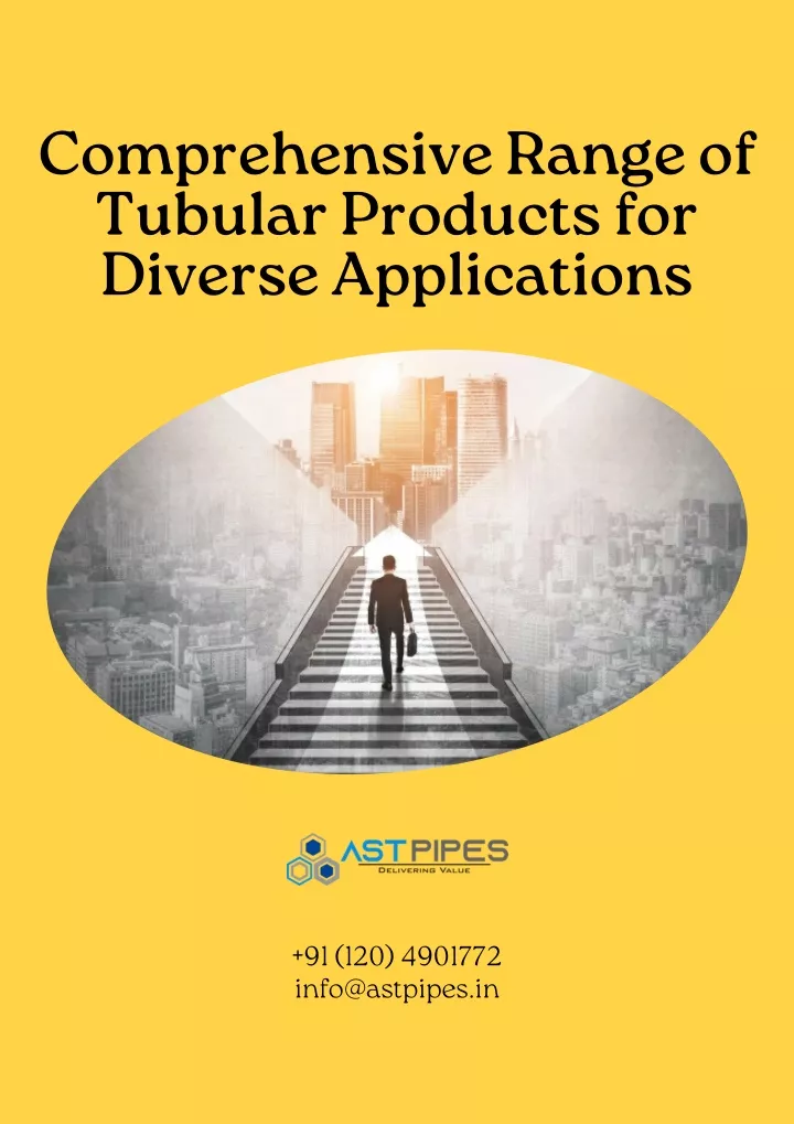 comprehensive range of tubular products