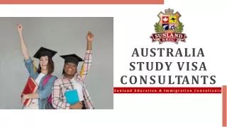 Australia study visa Consultants