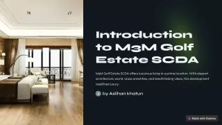 Why M3M Golf Estate SCDA is the first choice for Investors at Dwarka Expressway?