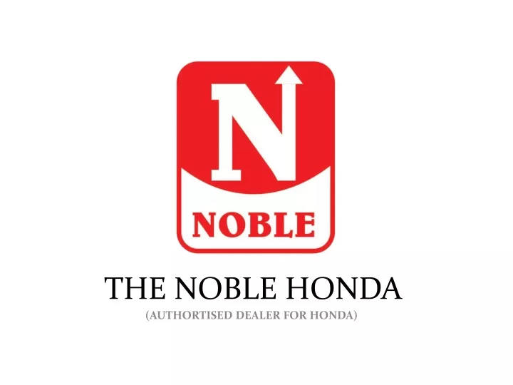 the noble honda