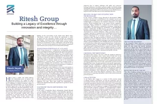 Ritesh Group | Best Business Connect Magazine