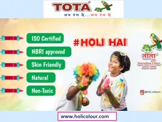 play a safe and eco-friendly Holi with herbal Gulal powder