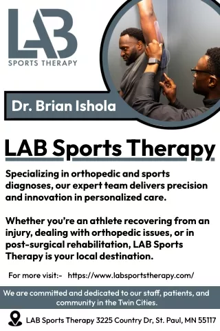 Physical Sports Therapy – Evaluation Therapies and Rehabilitation