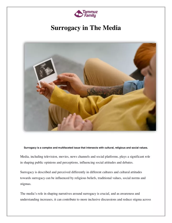 surrogacy in the media
