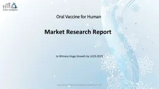 oral vaccine for human market research report