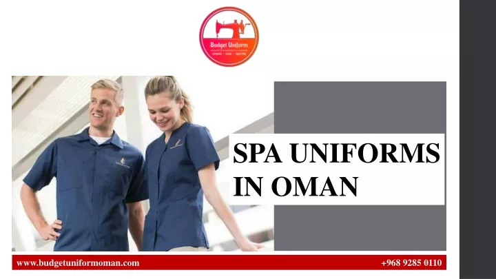 spa uniforms in oman