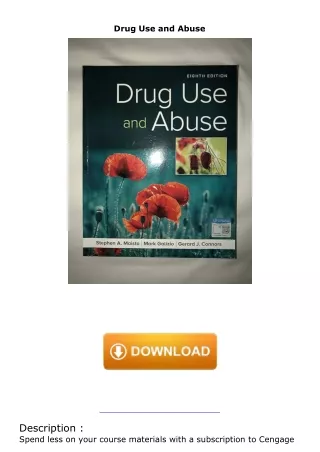 book❤️[READ]✔️ Drug Use and Abuse