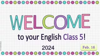 Class: PRESENT Simple Tense