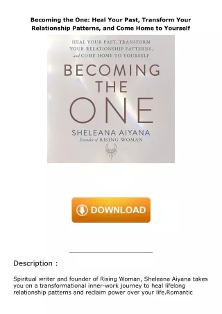 Becoming-the-One-Heal-Your-Past-Transform-Your-Relationship-Patterns-and-Come-Home-to-Yourself