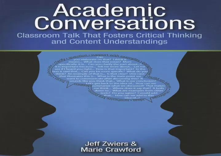 academic conversations download pdf read academic