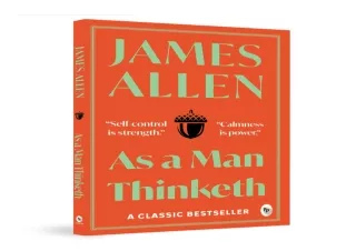 ✔ EPUB DOWNLOAD ✔ As a Man Thinketh bestseller