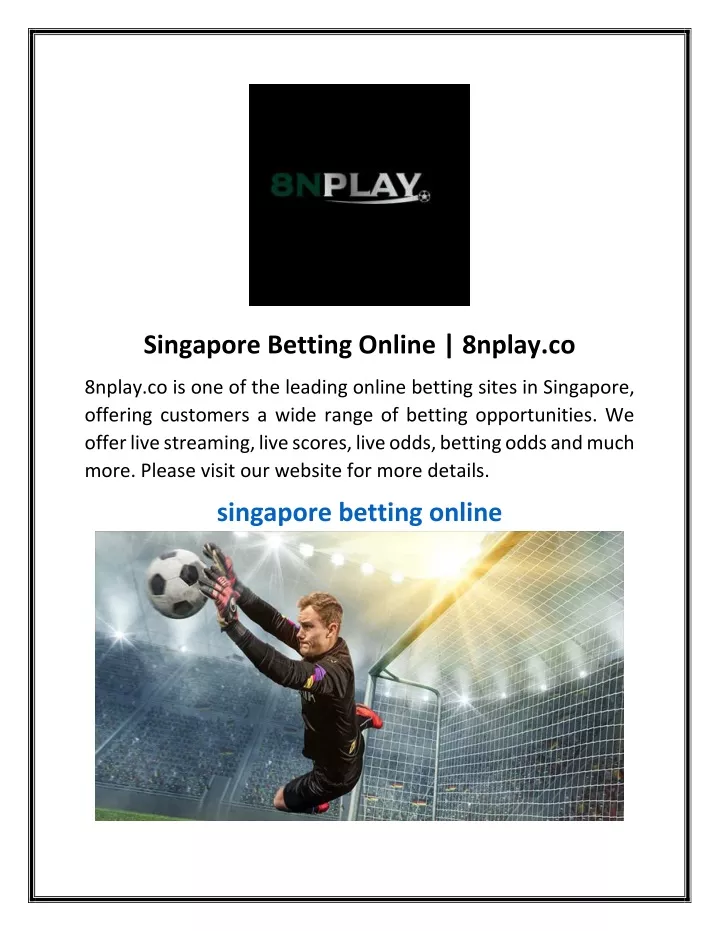singapore betting online 8nplay co