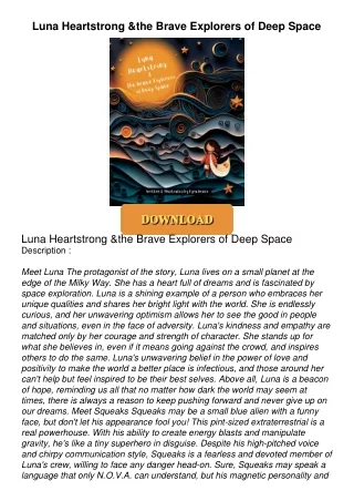 ❤[PDF]⚡  Luna Heartstrong & the Brave Explorers of Deep Space