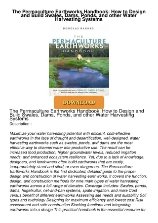 The-Permaculture-Earthworks-Handbook-How-to-Design-and-Build-Swales-Dams-Ponds-and-other-Water-Harvesting-Systems