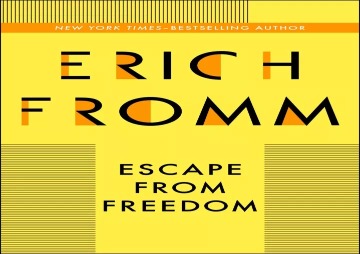 escape from freedom download pdf read escape from